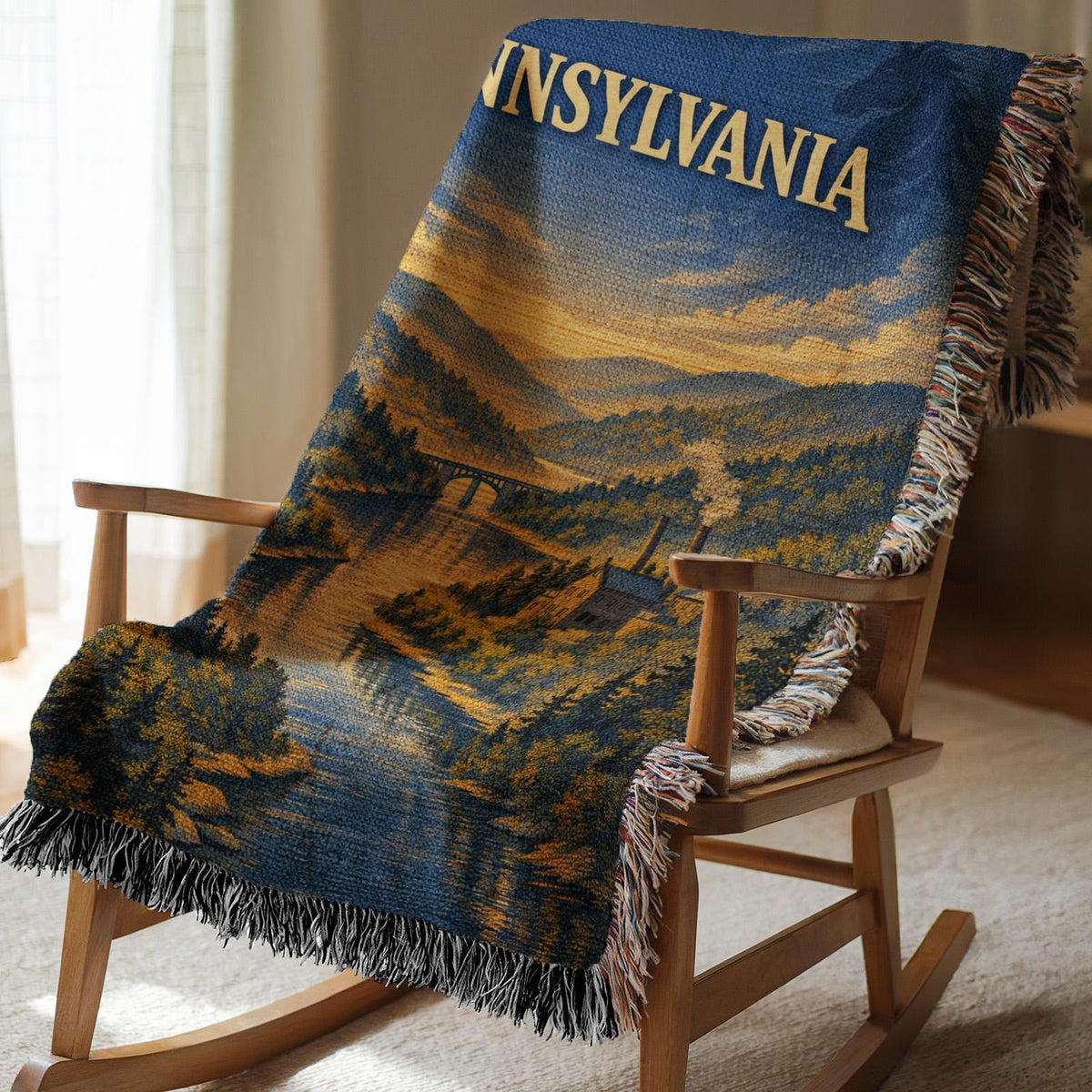 Pennsylvania Woven Blanket