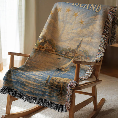 Rhode Island Woven Blanket