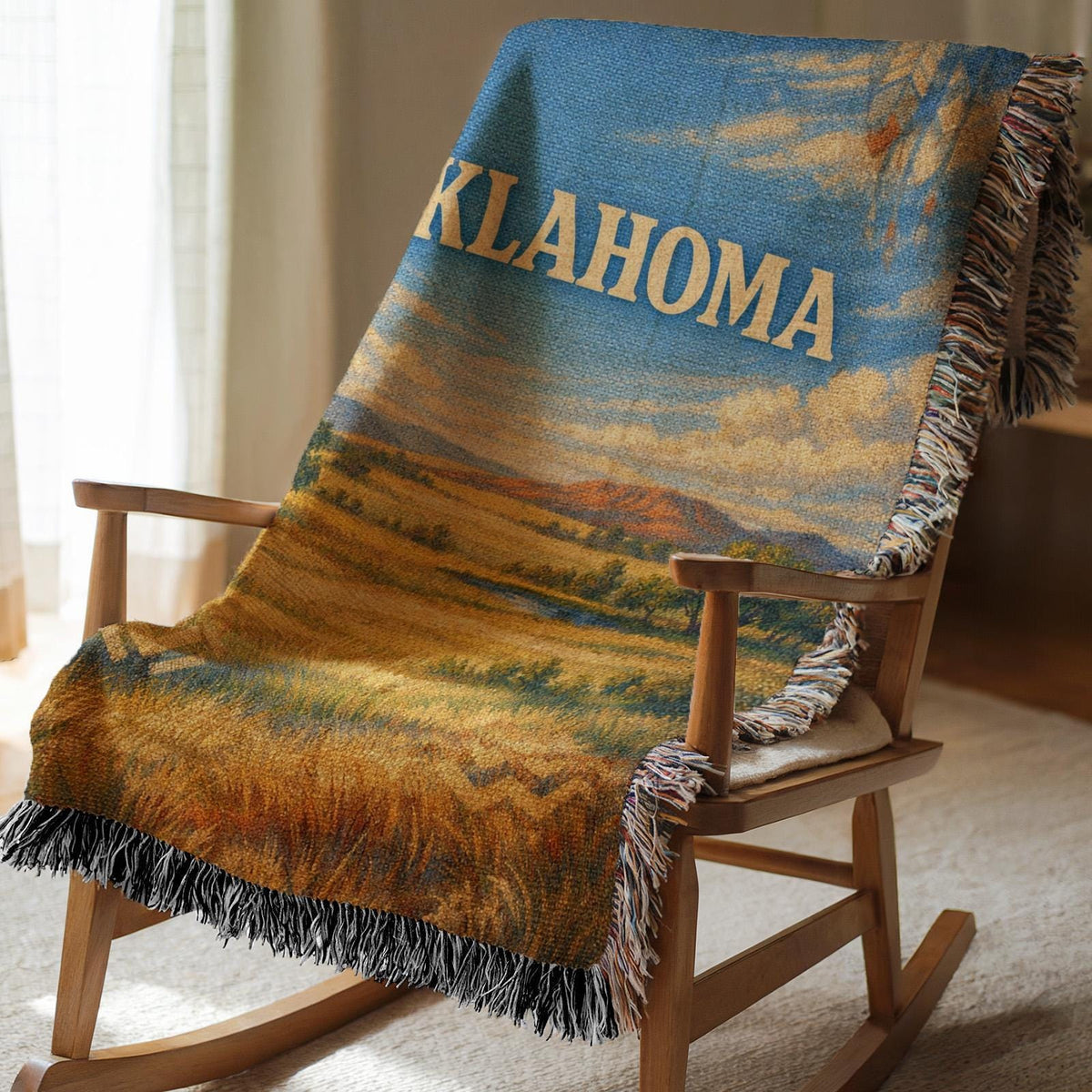 Oklahoma Woven Blanket