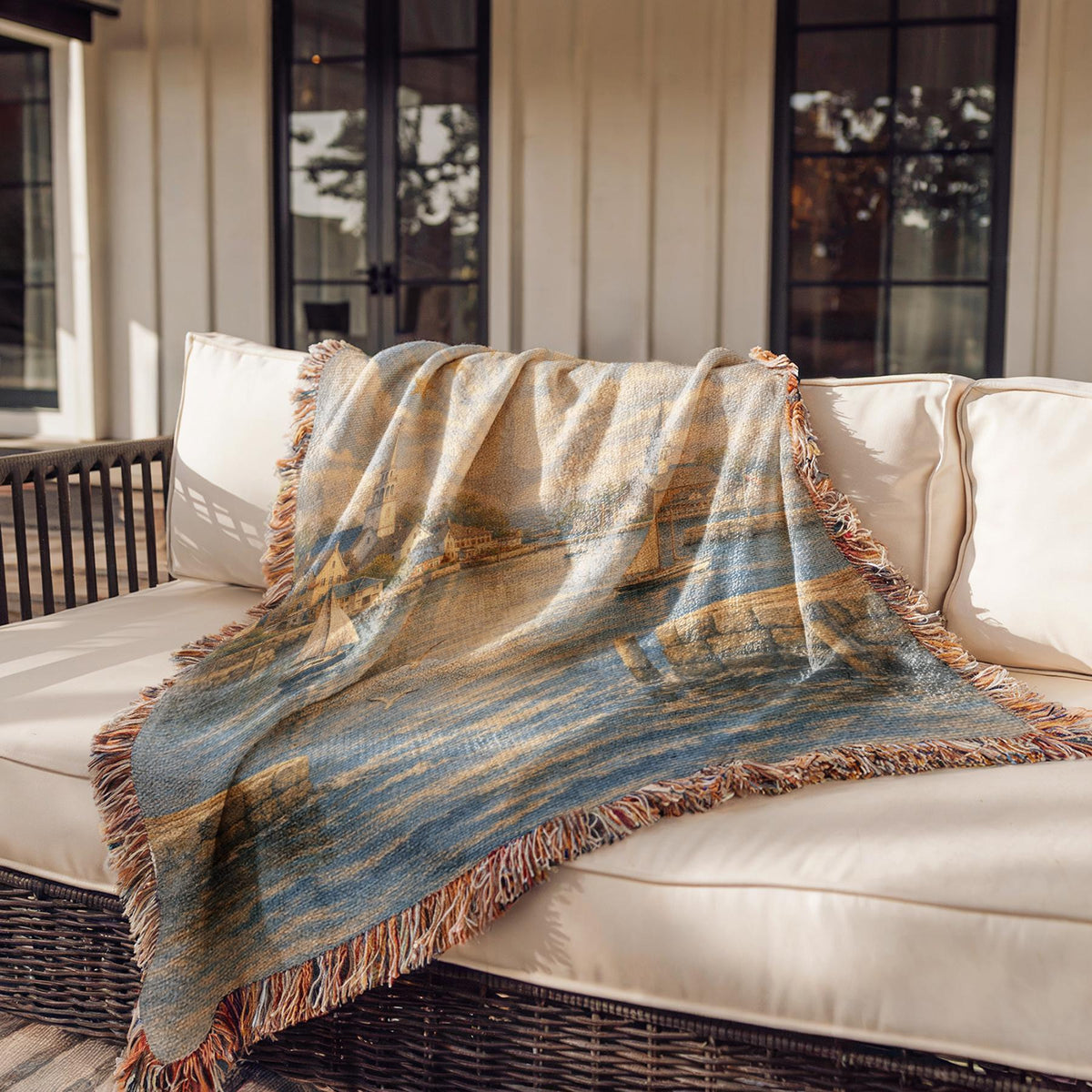 Rhode Island Woven Blanket