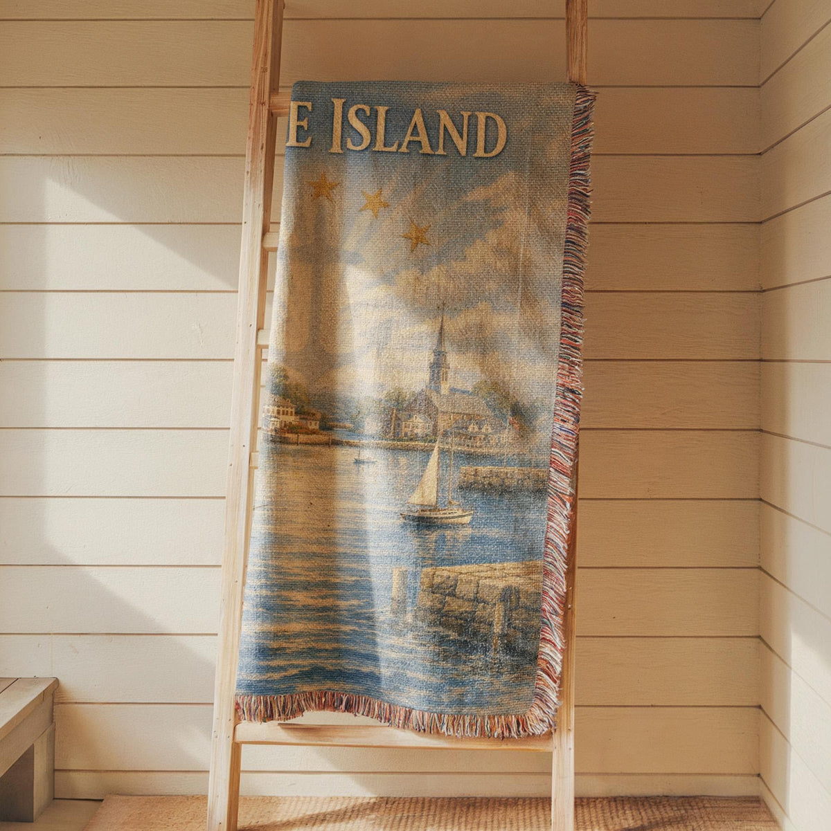 Rhode Island Woven Blanket