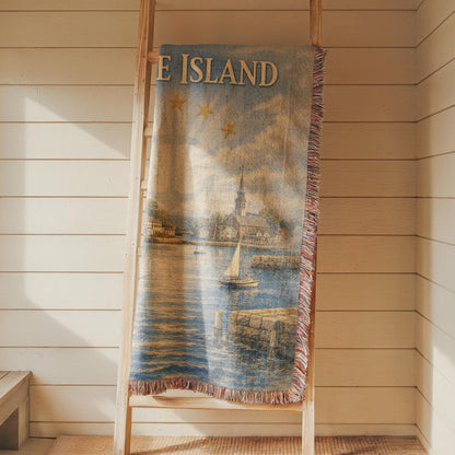 Rhode Island Woven Blanket