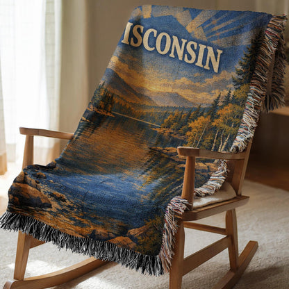 Wisconsin Woven Blanket