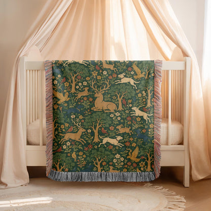 Forest Woven Blanket