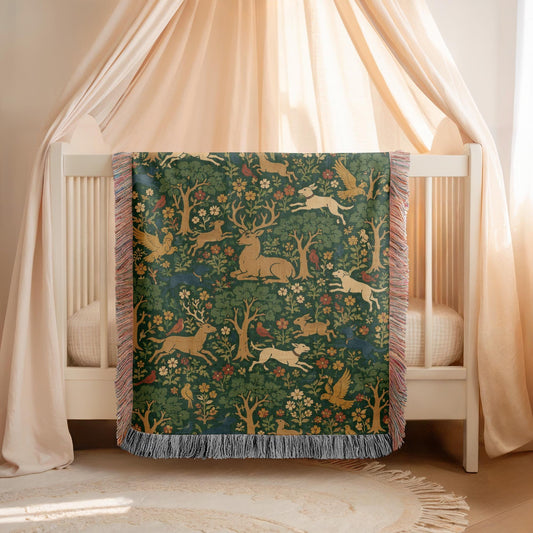 Forest Woven Blanket