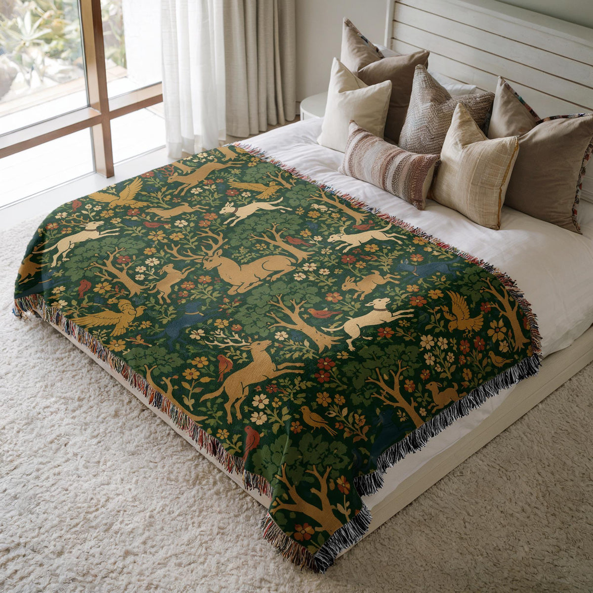 Forest Woven Blanket