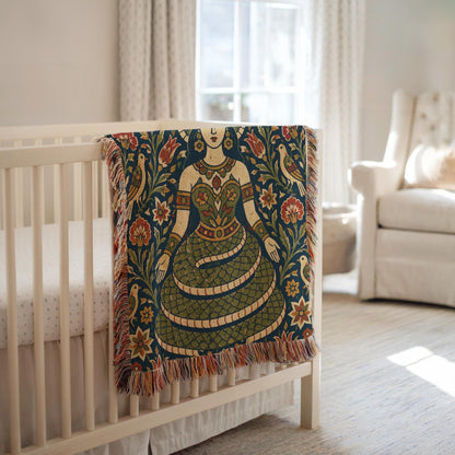 Shahmaran Woven Blanket