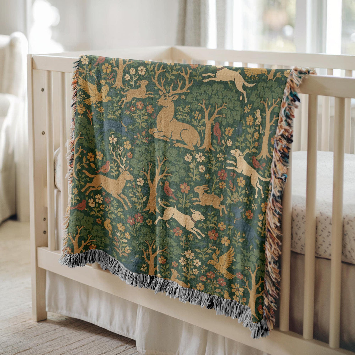 Forest Woven Blanket