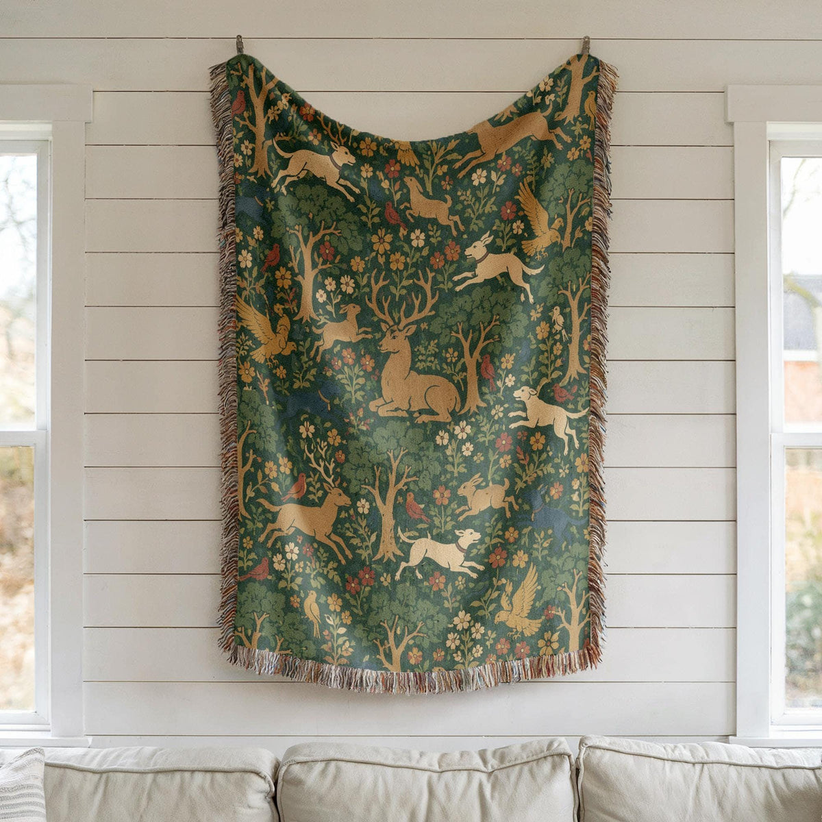 Forest Woven Blanket