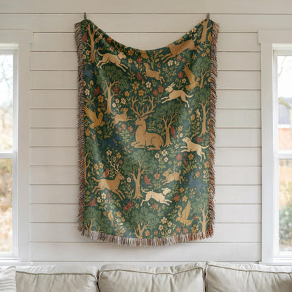 Forest Woven Blanket