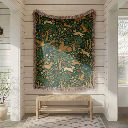 Forest Woven Blanket