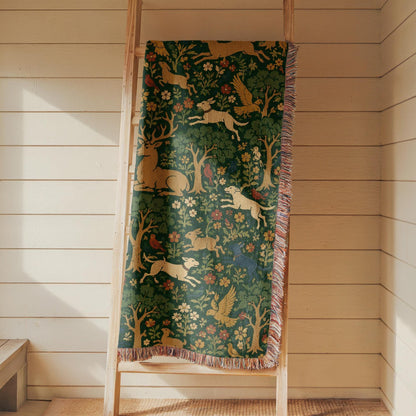 Forest Woven Blanket