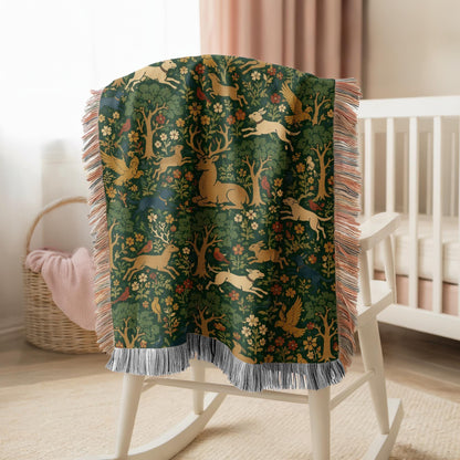 Forest Woven Blanket
