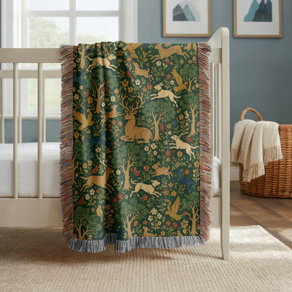 Forest Woven Blanket
