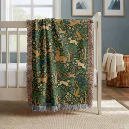 Forest Woven Blanket