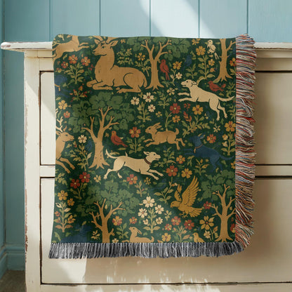Forest Woven Blanket