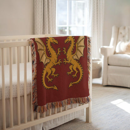 Dragon Woven Blanket