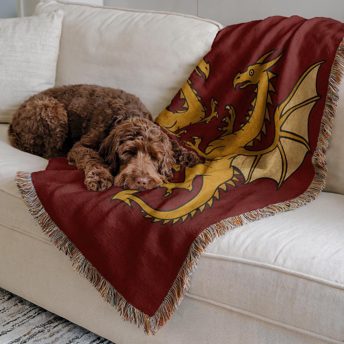Dragon Woven Blanket