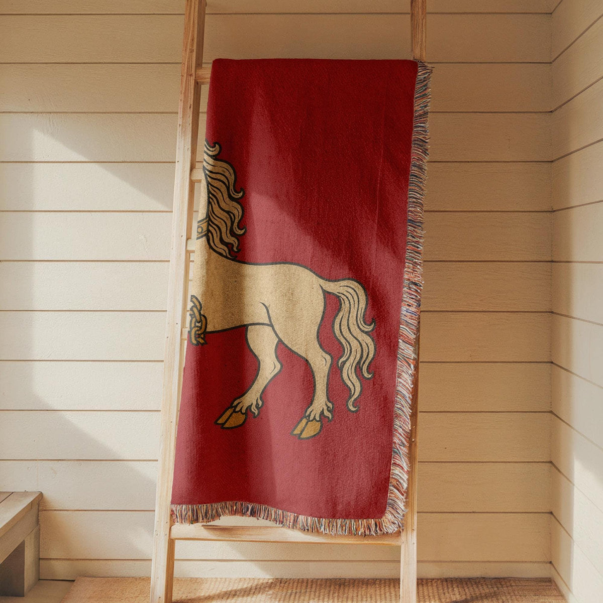 Unicorn Woven Blanket