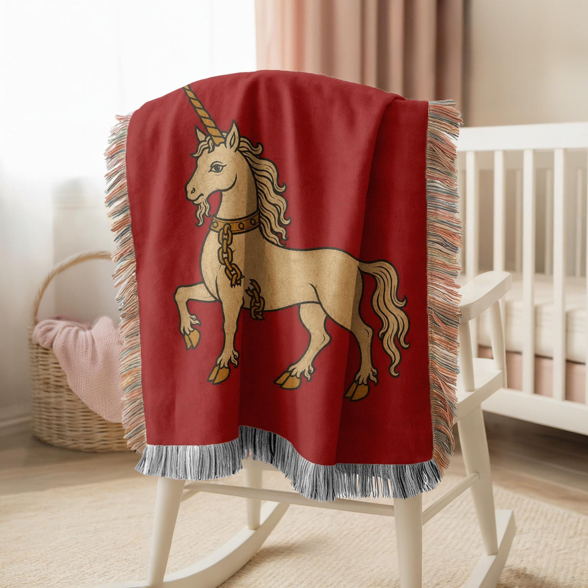 Unicorn Woven Blanket
