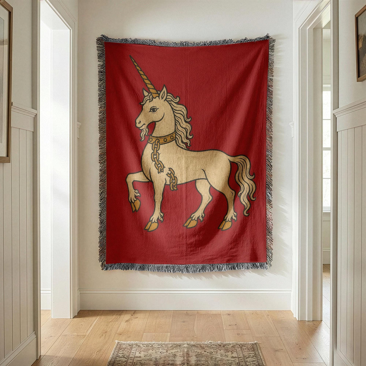 Unicorn Woven Blanket