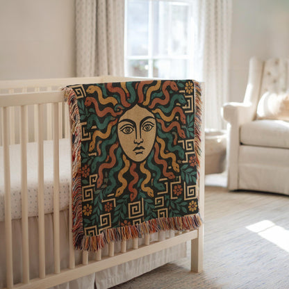 Medusa Woven Blanket