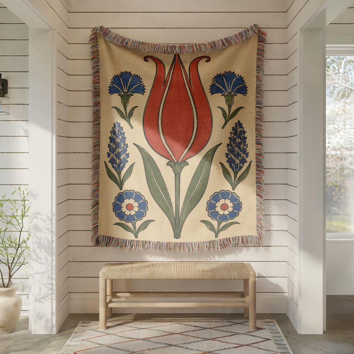 Tulip Woven Blanket