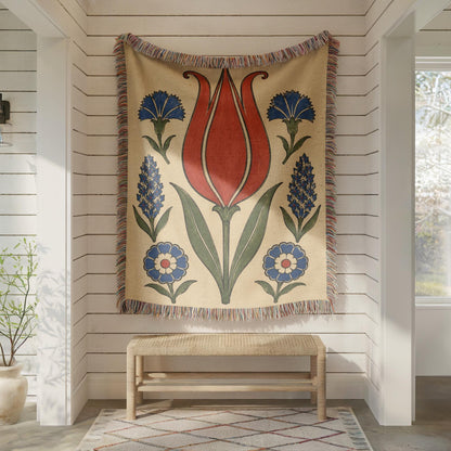 Tulip Woven Blanket