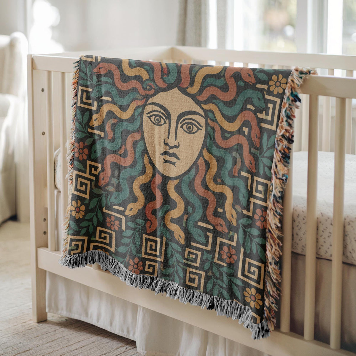 Medusa Woven Blanket