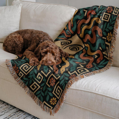Medusa Woven Blanket