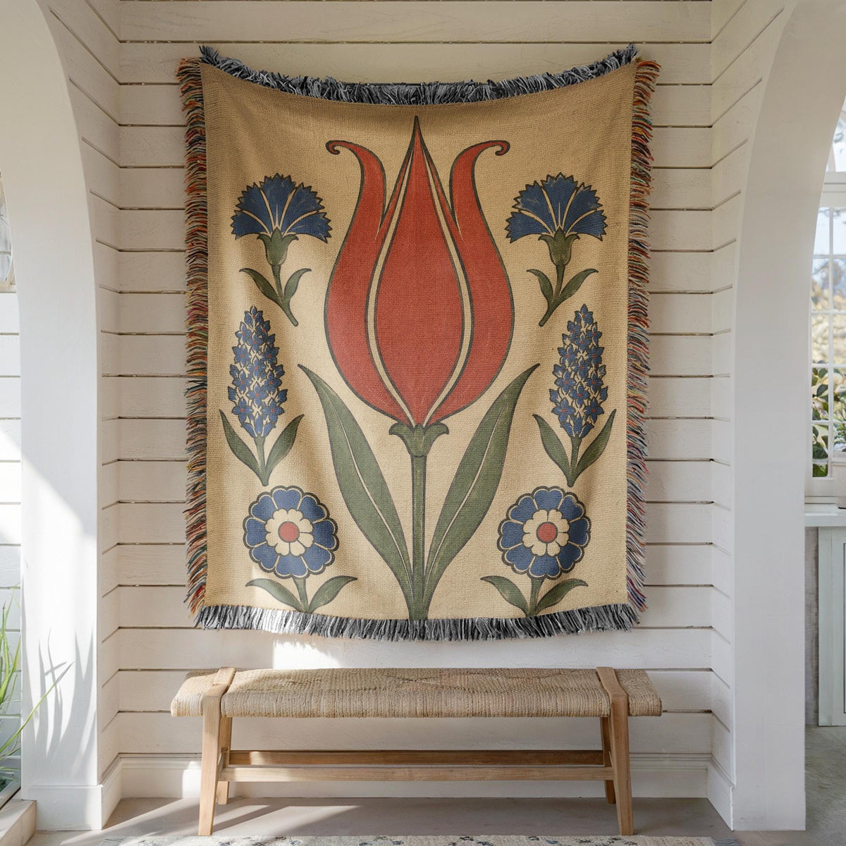 Tulip Woven Blanket