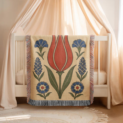 Tulip Woven Blanket