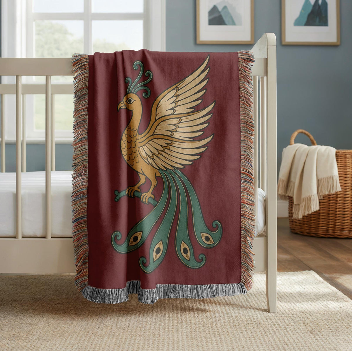 Firebird Woven Blanket