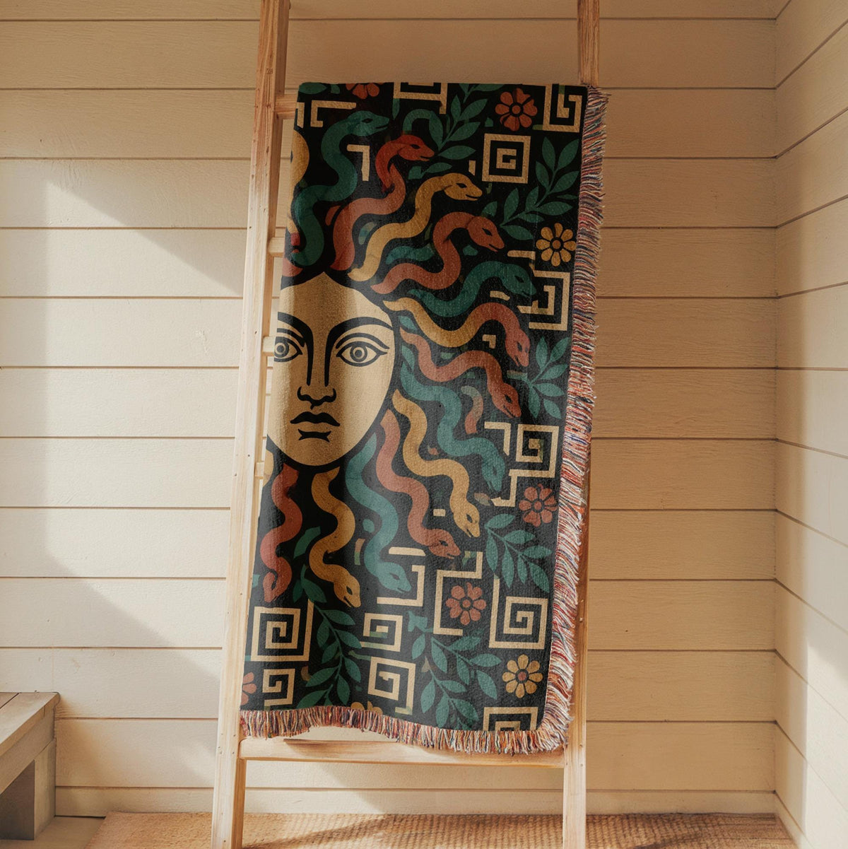 Medusa Woven Blanket