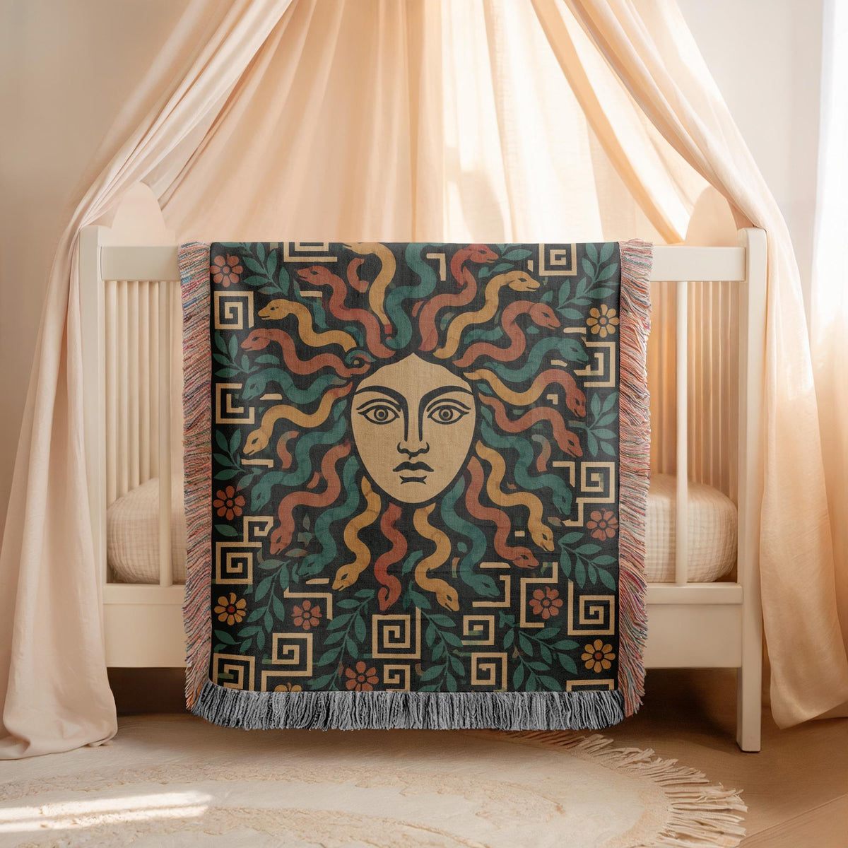 Medusa Woven Blanket