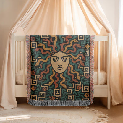 Medusa Woven Blanket