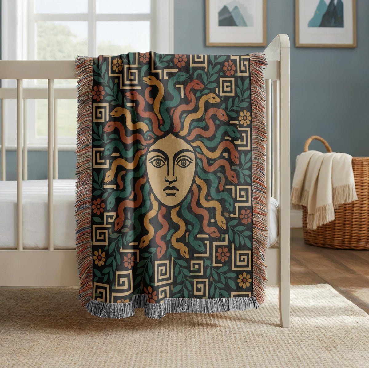 Medusa Woven Blanket