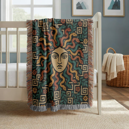 Medusa Woven Blanket