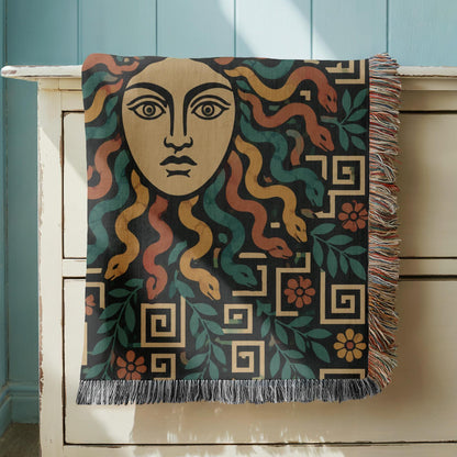 Medusa Woven Blanket