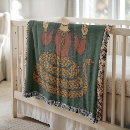 Shahmaran Woven Blanket