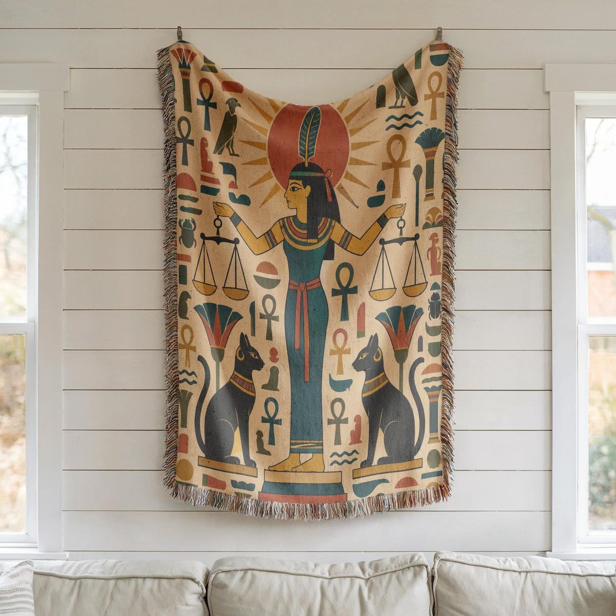 Maat Woven Blanket
