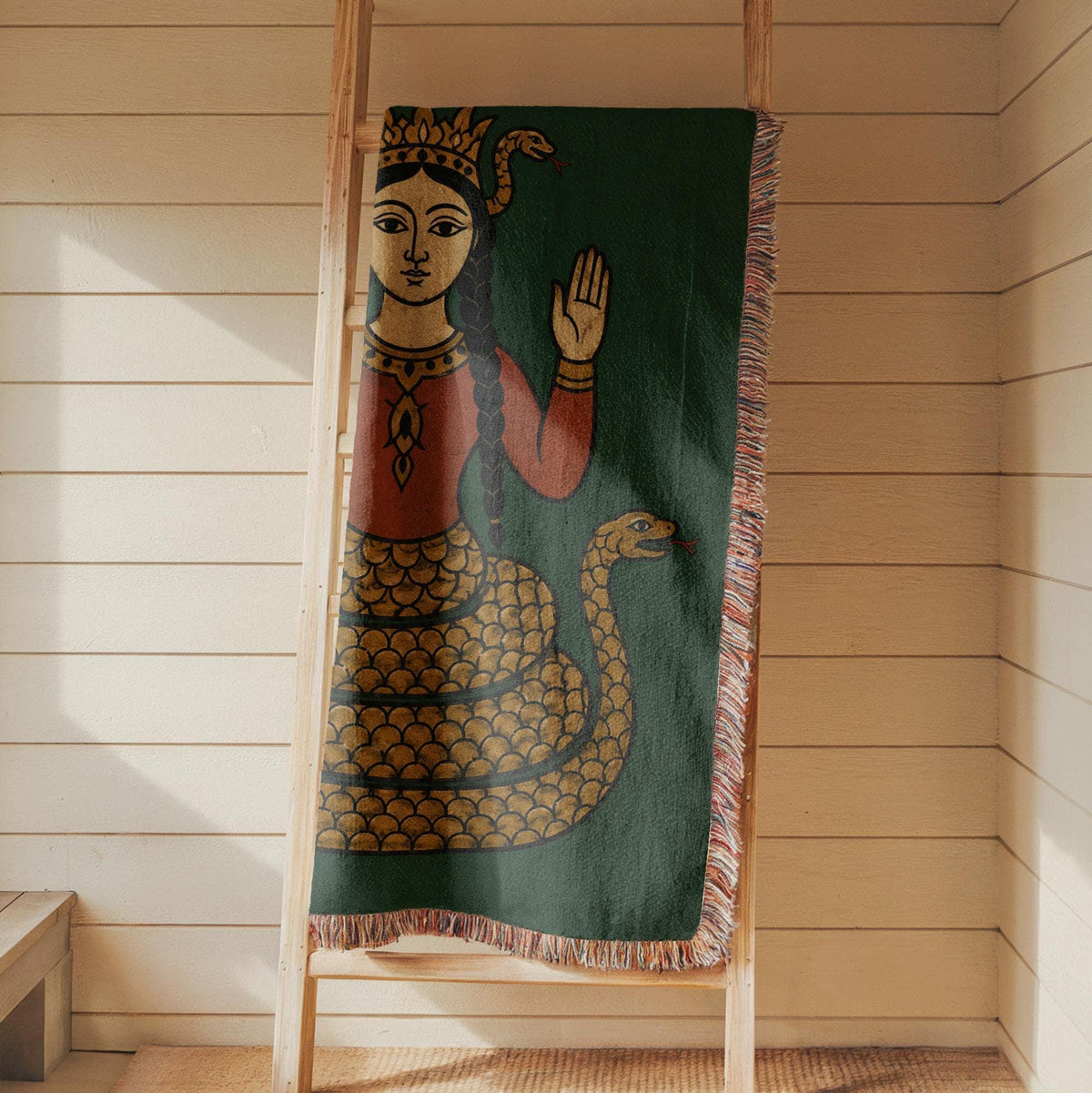Shahmaran Woven Blanket