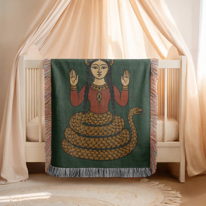 Shahmaran Woven Blanket