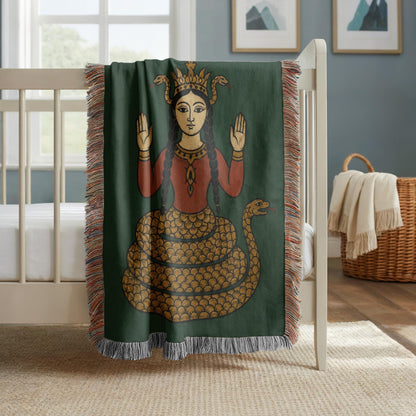 Shahmaran Woven Blanket