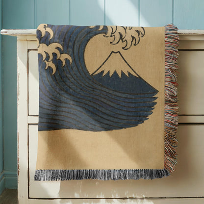 Great Wave Woven Blanket