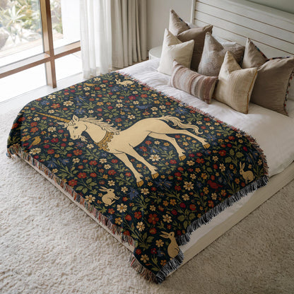 Unicorn Woven Blanket
