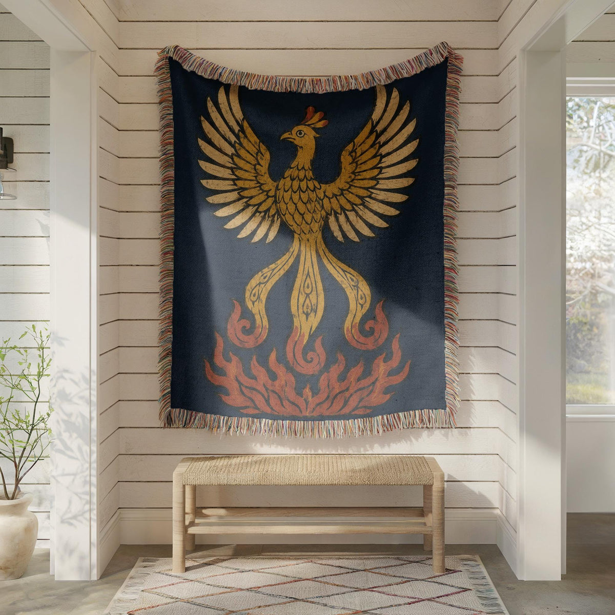 Phoenix Woven Blanket