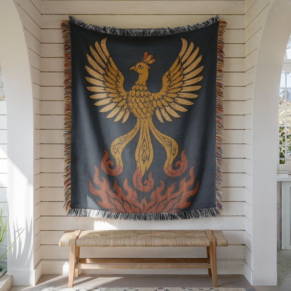Phoenix Woven Blanket