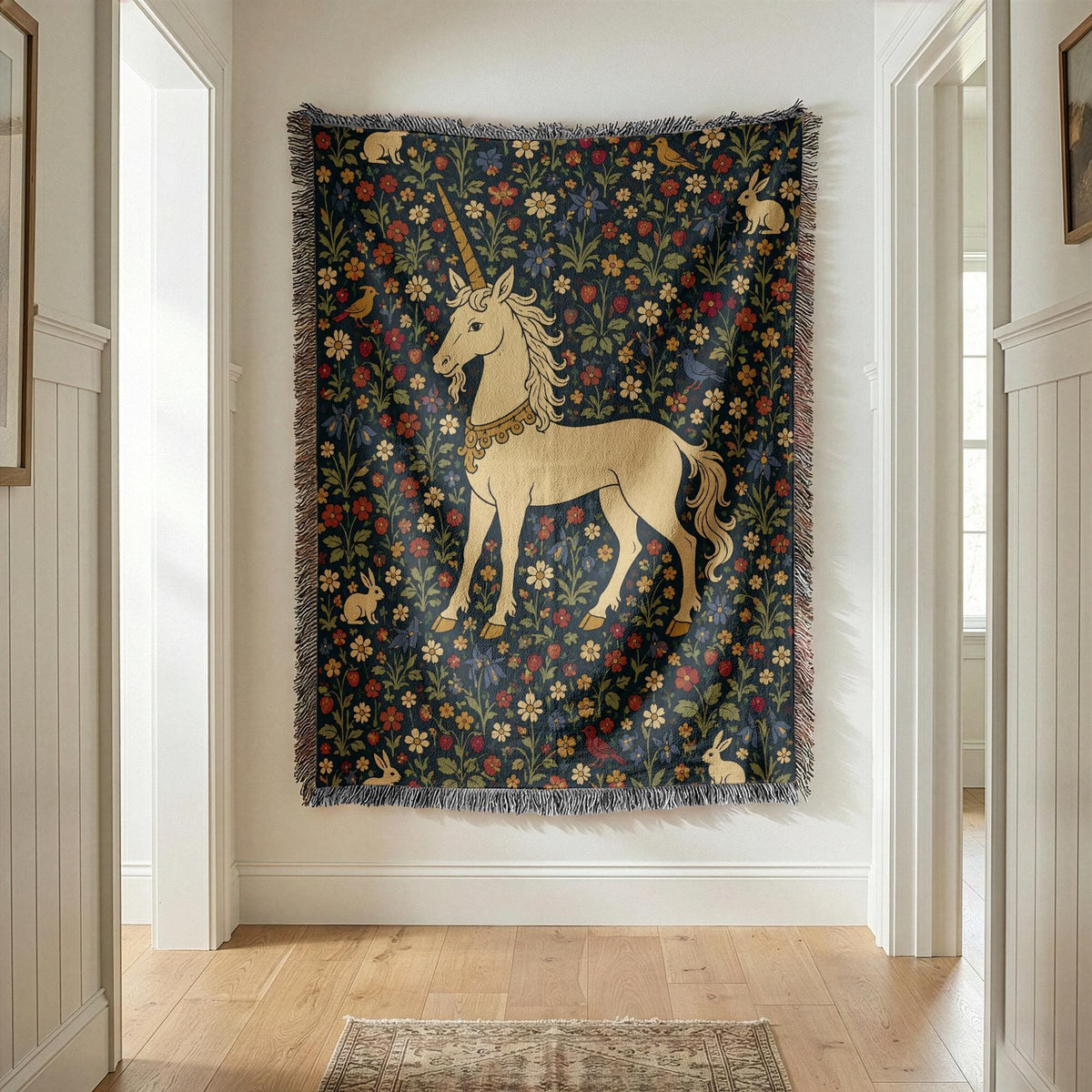 Unicorn Woven Blanket