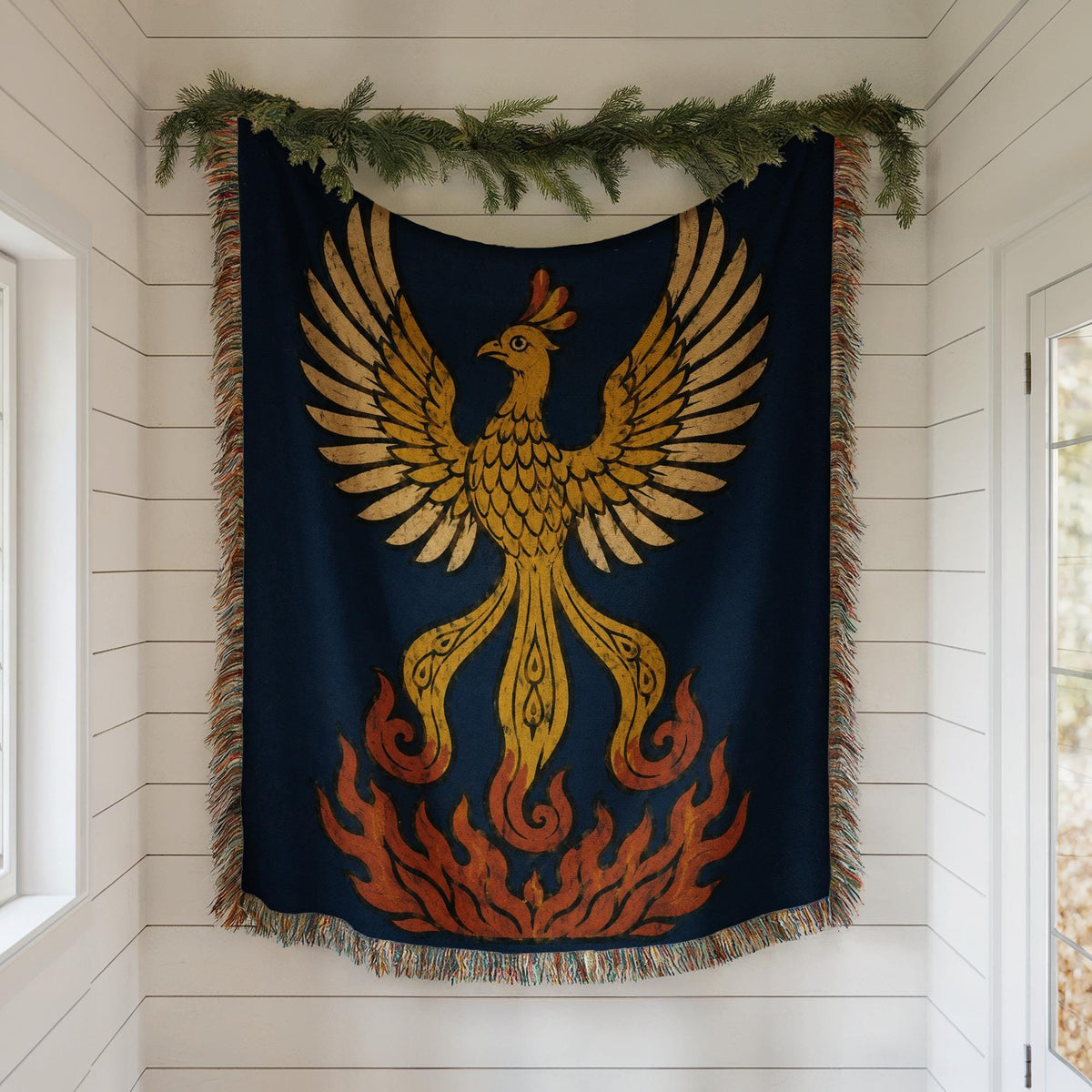 Phoenix Woven Blanket
